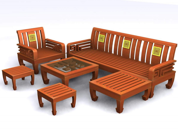 Mẫu bàn ghế gỗ phòng khách nhỏ chất lượng cao cấp