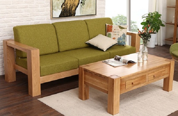 Những ưu điểm của bàn ghế gỗ phòng khách nhỏ gọn