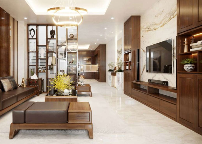 ý tưởng thiết kế nội thất nhà phố đẹp, hiện đại nhất