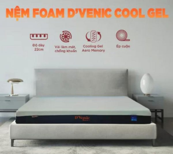 Đánh Giá Mẫu Nệm Foam D’Venic Cool Gel